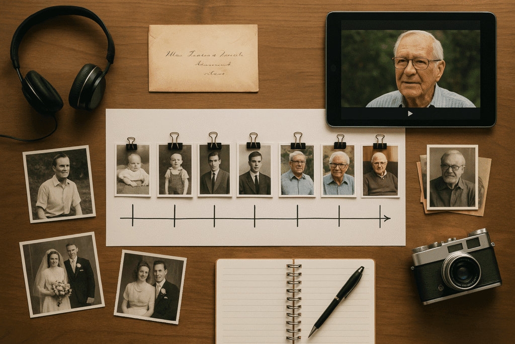 Life Timeline Graphic