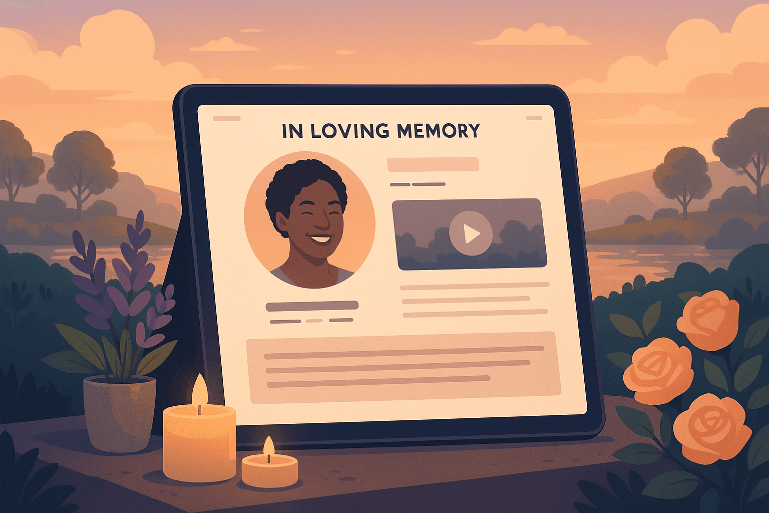 ChatGPT Image Nov 4, 2025, 08_09_34 AM Cartoon memorial website