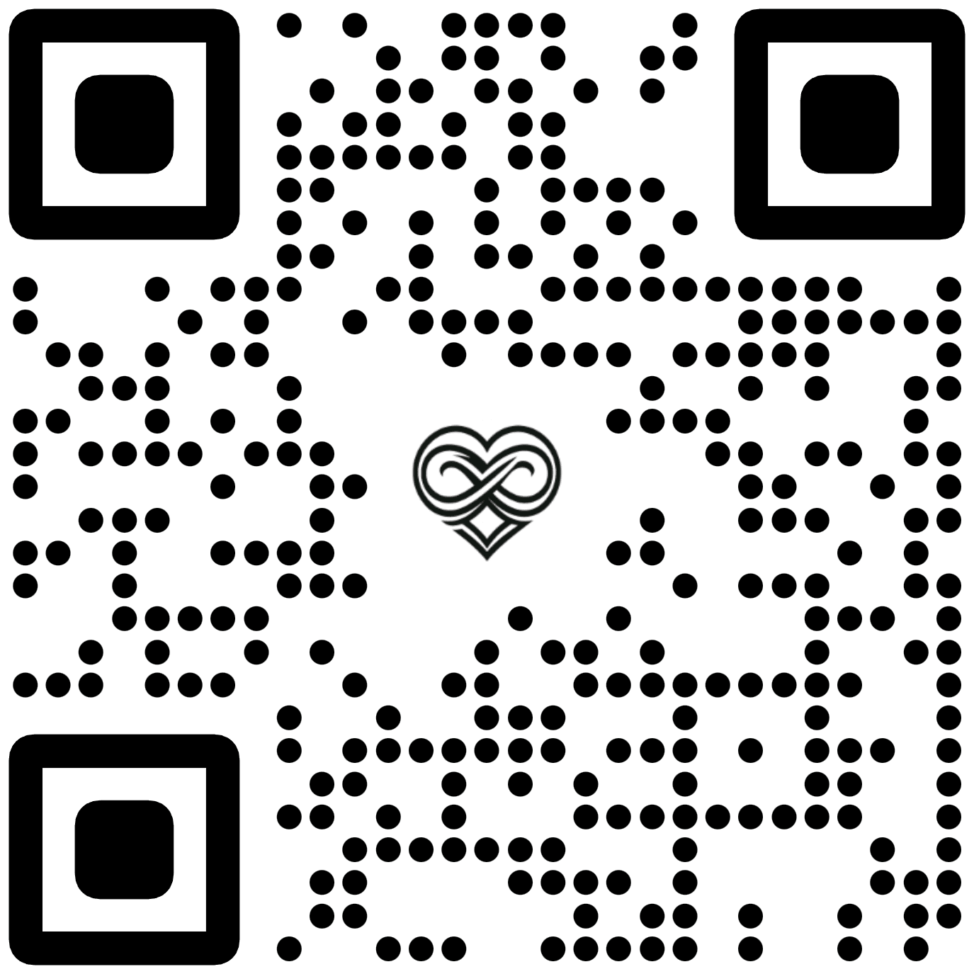 Pet memorial QR code example