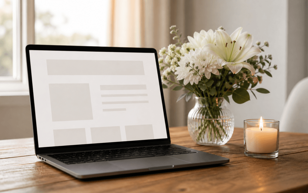 How to Share Funeral Details Online with Family and Friends