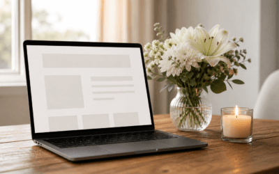 How to Share Funeral Details Online with Family and Friends