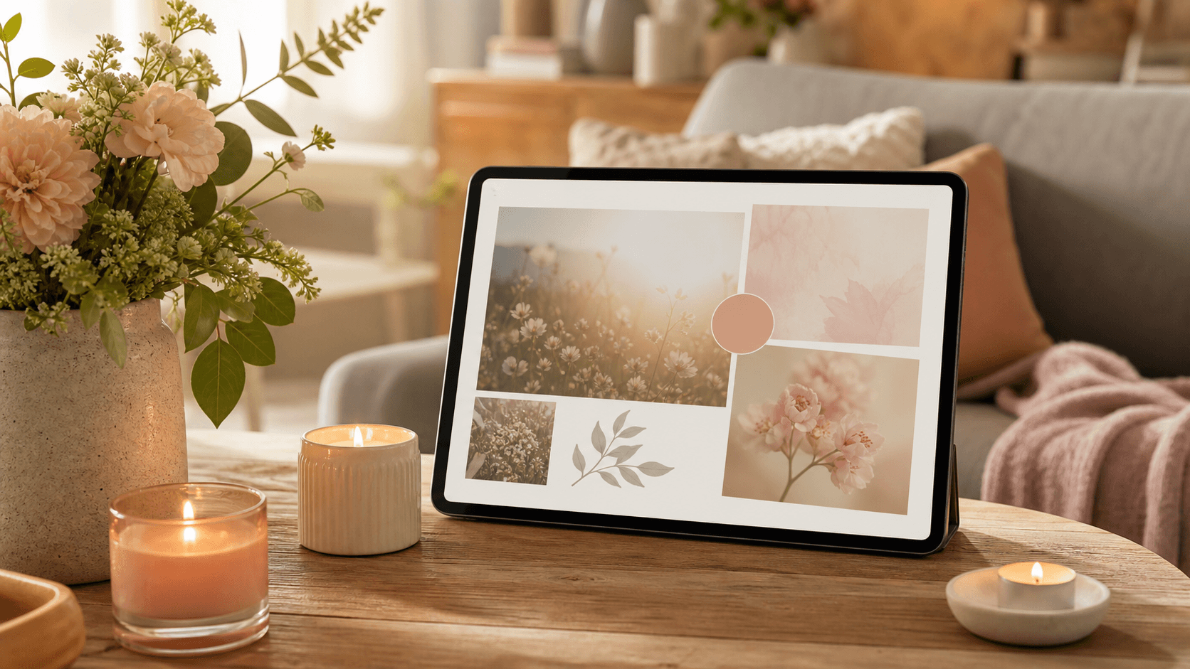 A softly lit laptop screen showing an Australian online memorial platform, representing alternatives to Memories.com.au for families seeking a lasting digital tribute